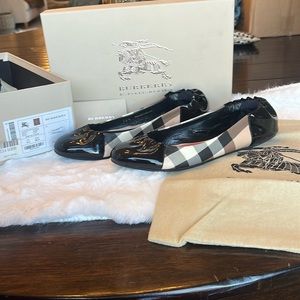 Burberry Nova Soft Ballerina Flat